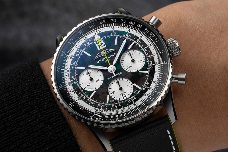 Breitling Unveils a Limited-Edition Navitimer Chronograph for Aston Martin Aramco