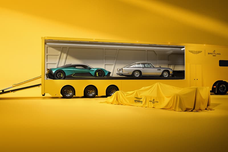 Breitling Navitimer B01 Chronograph 43 Aston Martin Aramco Formula One™ Team Edition Watch Release Info EB01381A1B1X1