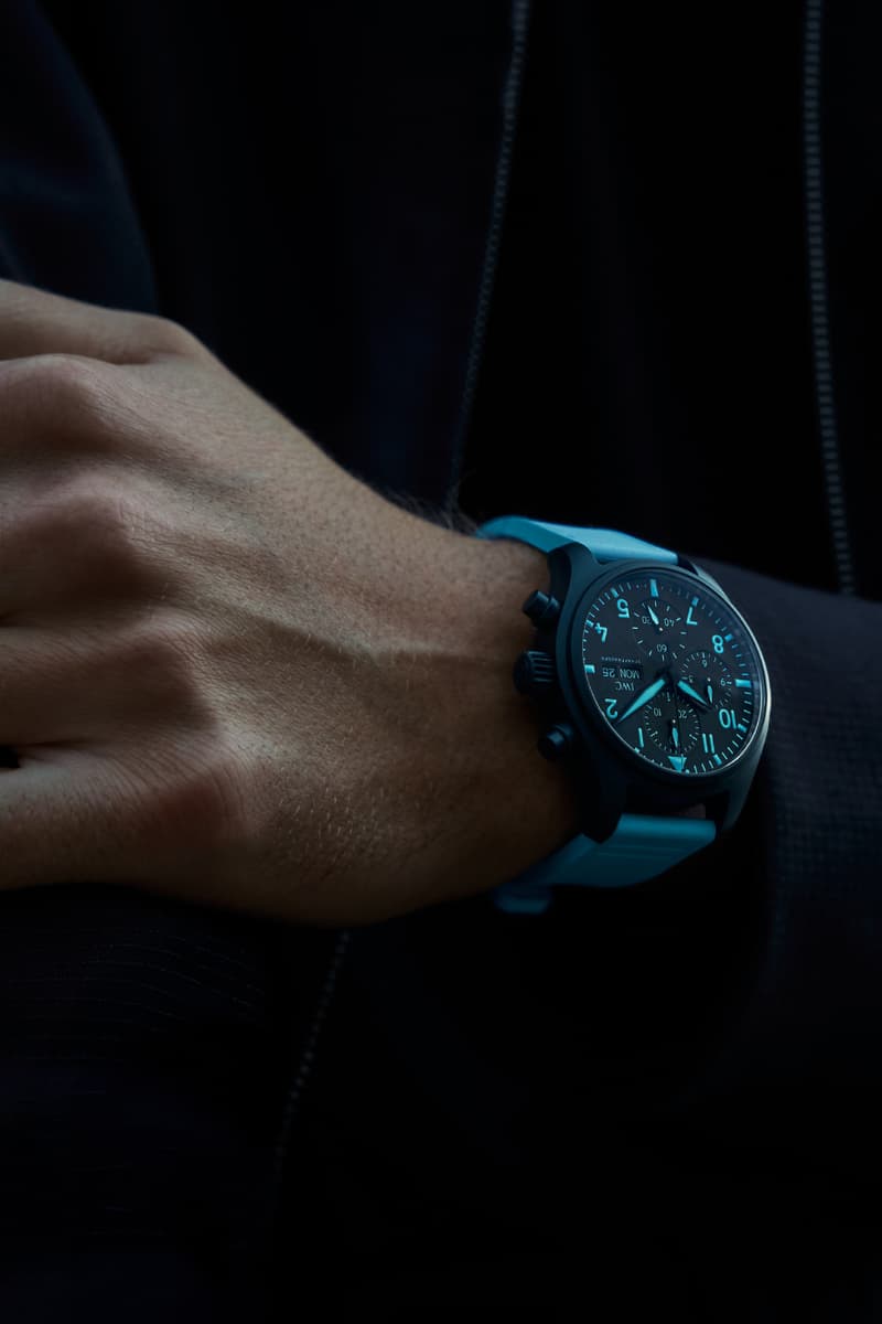 George Russell IWC Pilot’s Watch Auto 41  IW389411  Chronograph 41 RefIW328107 Collaboration Release Info