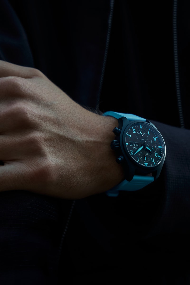 George Russell IWC Pilot’s Watch Auto 41  IW389411  Chronograph 41 RefIW328107 Collaboration Release Info