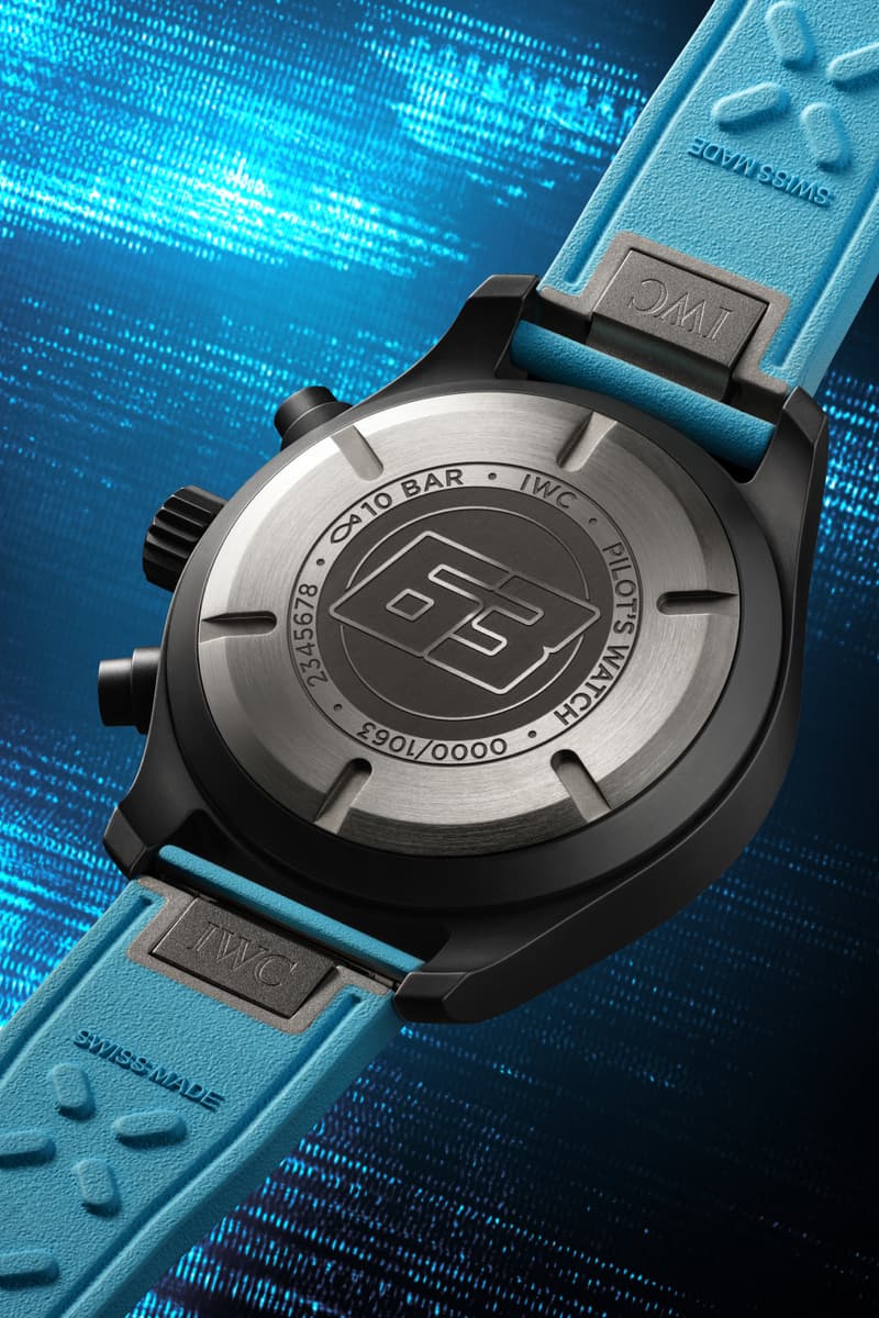 George Russell IWC Pilot’s Watch Auto 41  IW389411  Chronograph 41 RefIW328107 Collaboration Release Info