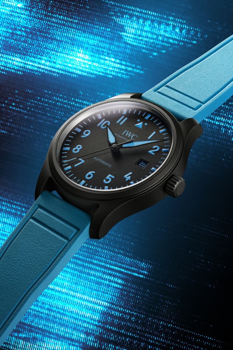 George Russell IWC Pilot’s Watch Auto 41  IW389411  Chronograph 41 RefIW328107 Collaboration Release Info