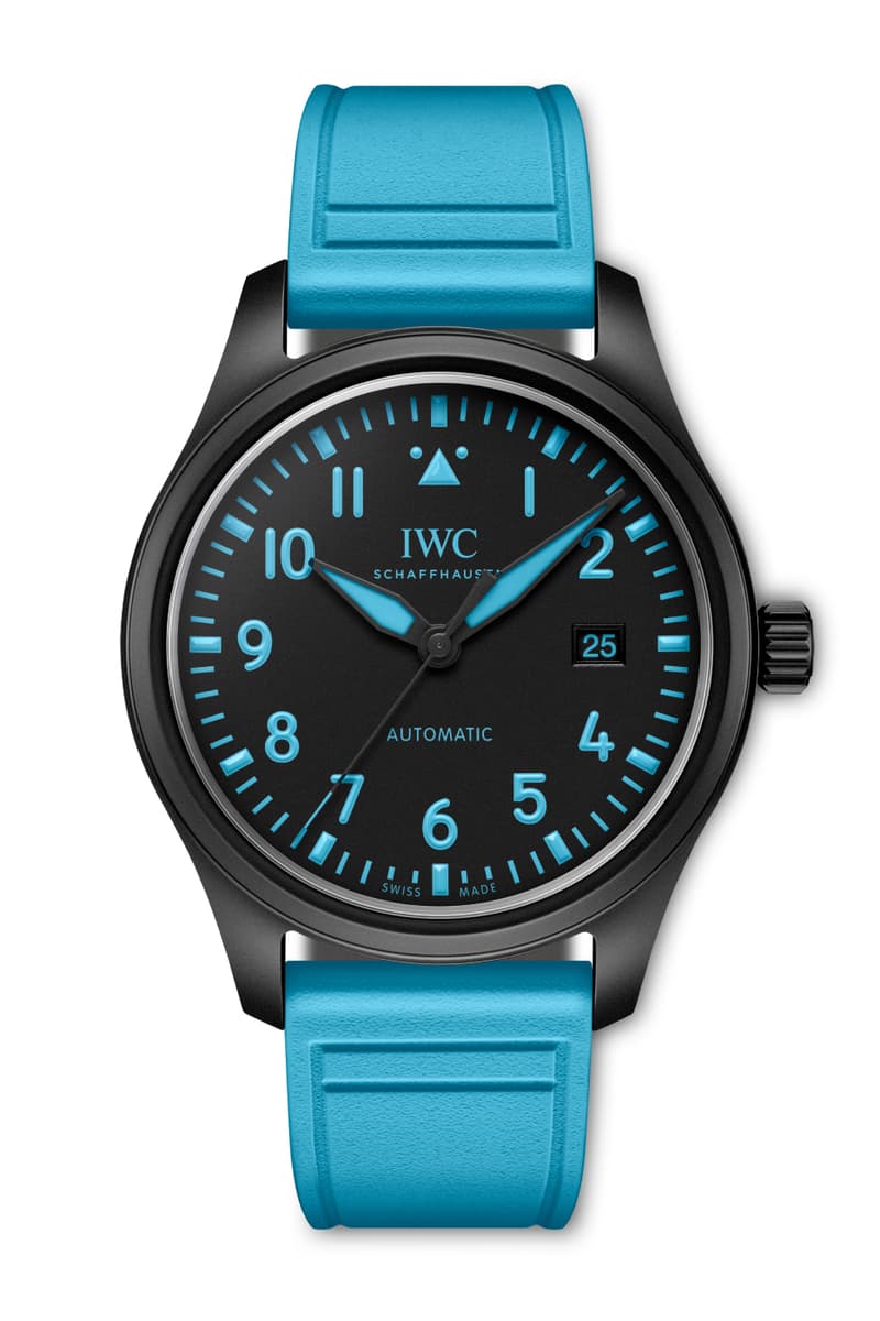 George Russell IWC Pilot’s Watch Auto 41  IW389411  Chronograph 41 RefIW328107 Collaboration Release Info