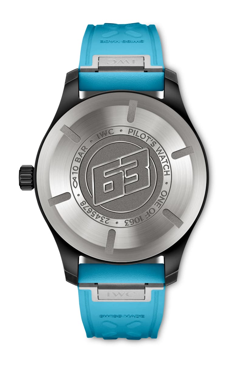 George Russell IWC Pilot’s Watch Auto 41  IW389411  Chronograph 41 RefIW328107 Collaboration Release Info