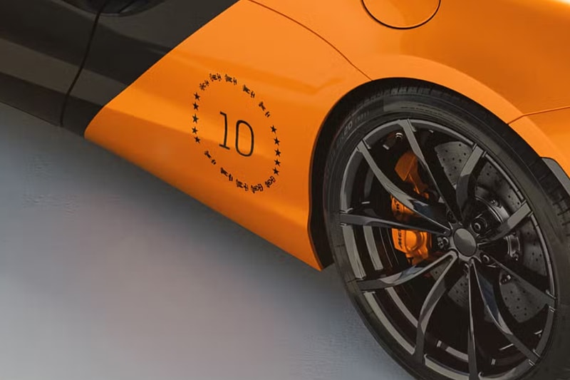McLaren Honors 10th F1 Title With Artura Spider MCL39 Championship Edition lando norris oscar piastri