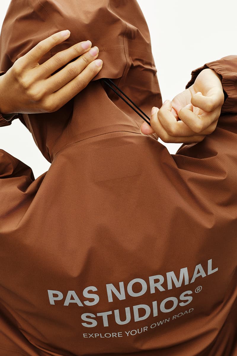 Pas Normal Studios SS26 Off-Race blends cycling utility with everyday style, featuring Polartec® fleece and waterproof commuters.
