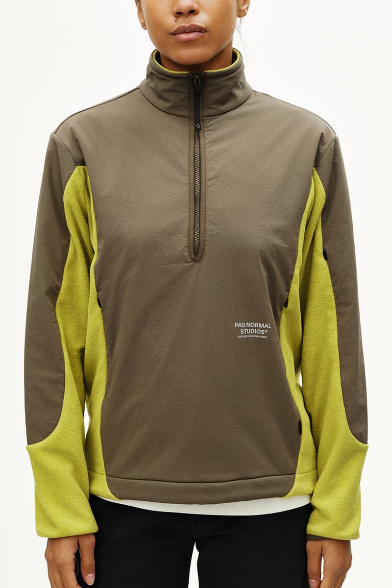 Pas Normal Studios SS26 Off-Race blends cycling utility with everyday style, featuring Polartec® fleece and waterproof commuters.