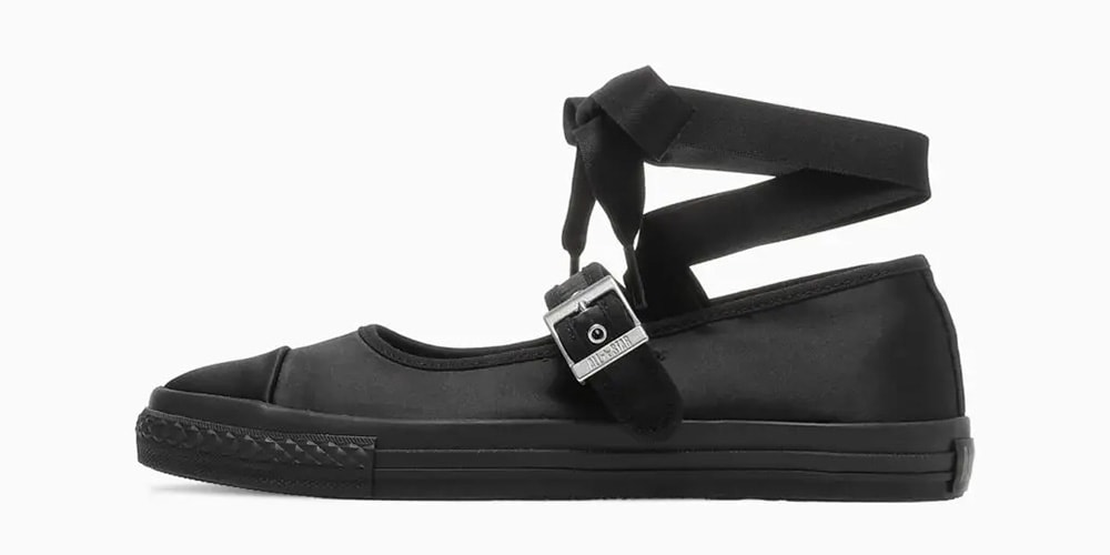 Converse Leans Towards Balletcore With The All Star LP BL OX "Black"