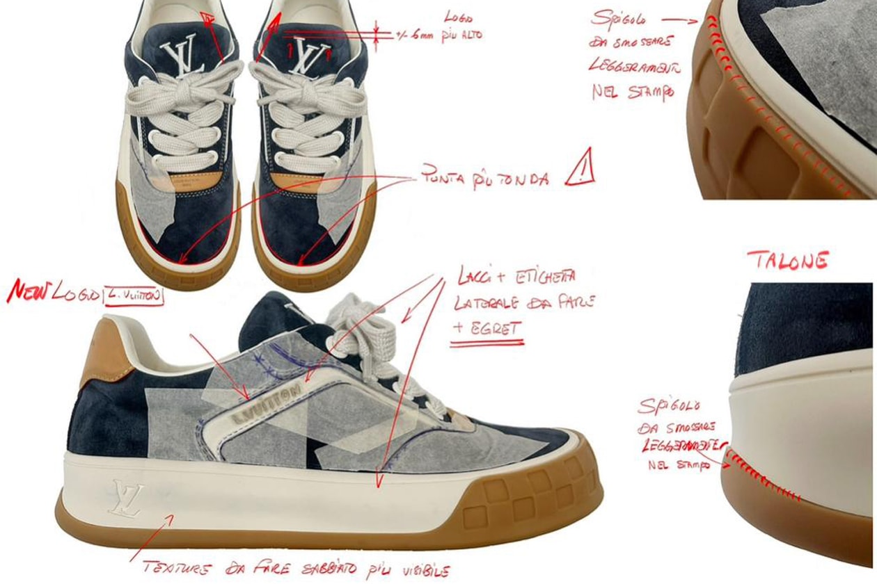 louis vuitton tilted sneaker lv shoe tobias denis pharrell ss26 price drop release info lv p