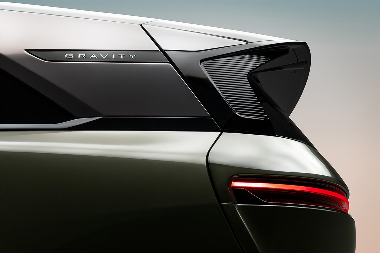 lucid gravity electric vehicle suv seven seater berlin seven suite touring grand living space frunk floating screens leather seats massage 