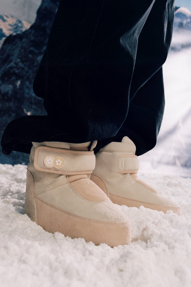 Moon Boot VANDYTHEPINK Collaboration Collection Icon Strap Oatmeal Cool Gray Release Info Junghoon Vandy Son