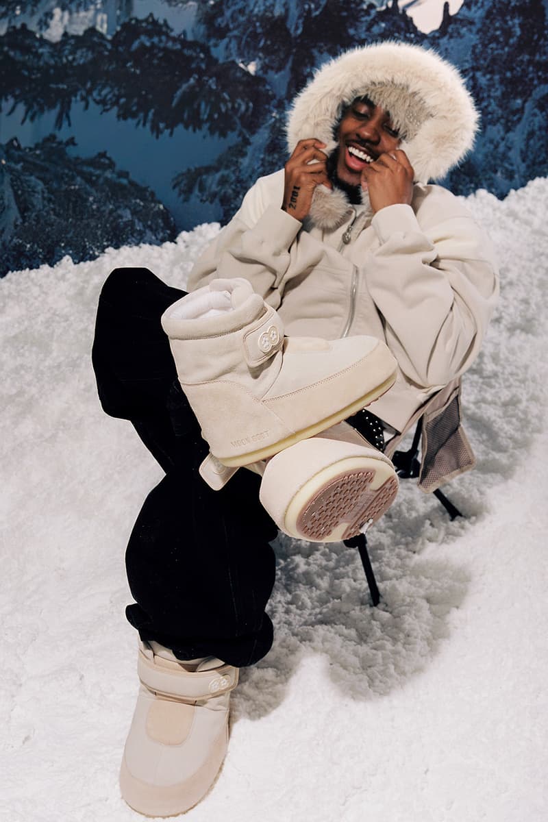 Moon Boot VANDYTHEPINK Collaboration Collection Icon Strap Oatmeal Cool Gray Release Info Junghoon Vandy Son