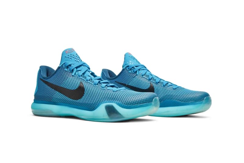 Nike Revives a Classic With the Kobe 10 Protro "5 AM Flight" IQ5339-400 Blue Lagoon/Black