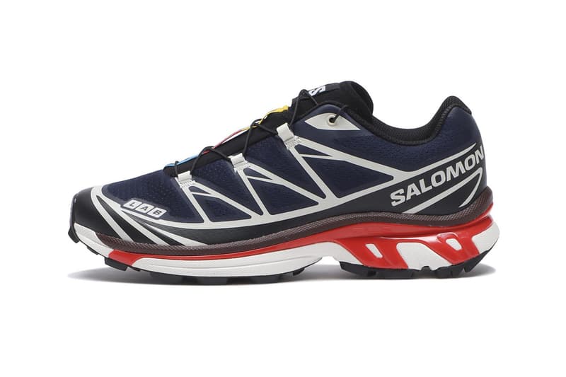 Salomon XT-6 “Maritime Blue/Black/Fiery Red” L49105400 Release Info