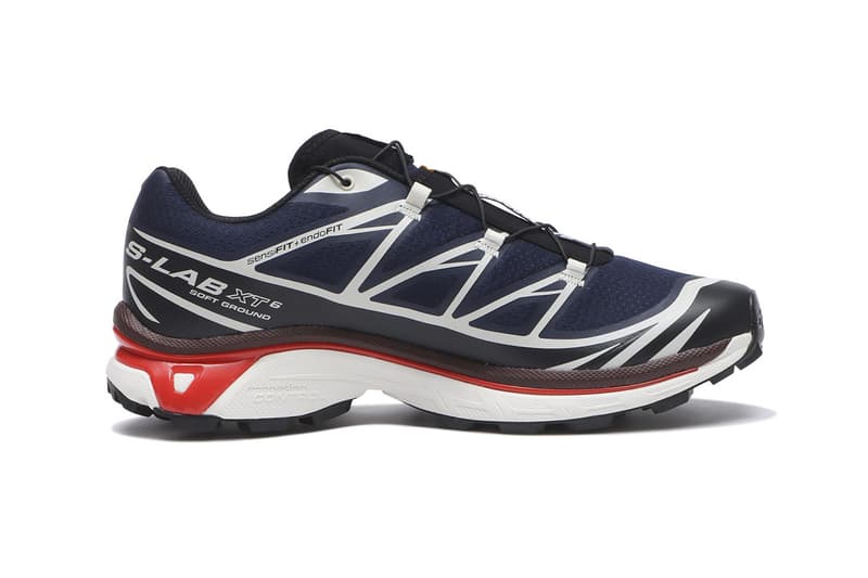Salomon XT-6 “Maritime Blue/Black/Fiery Red” L49105400 Release Info