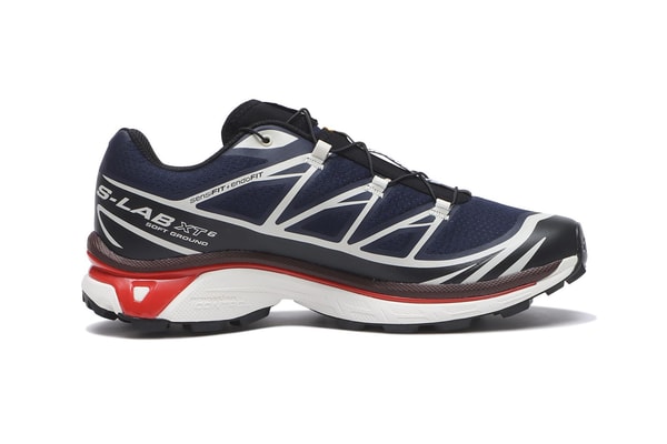 Salomon XT-6 “Maritime Blue/Black/Fiery Red” L49105400 Release Info