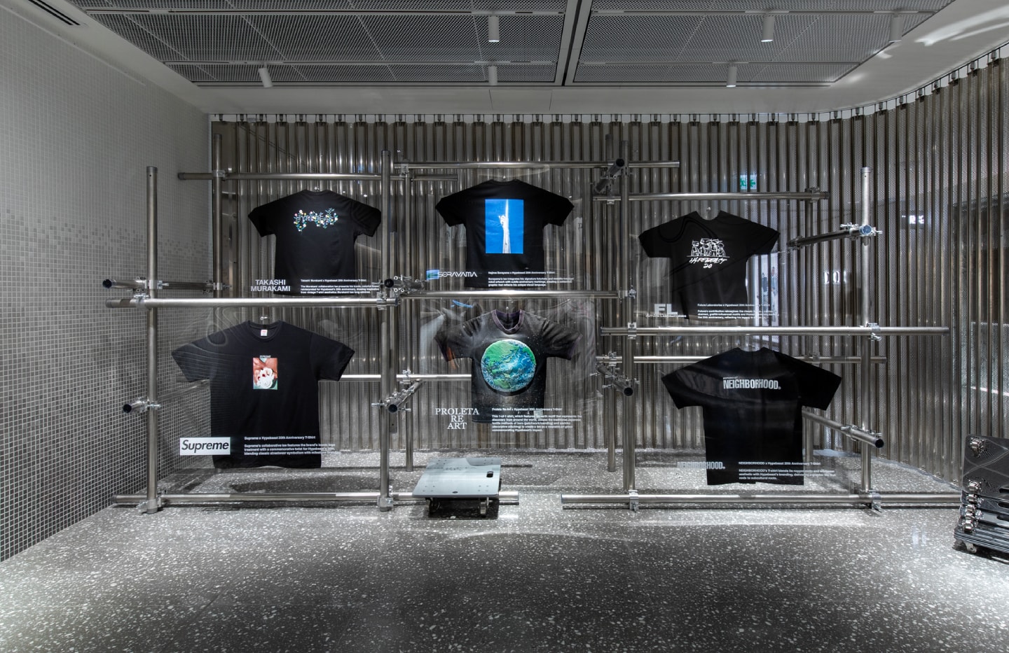 Hypebeast 20th Anniversary T-Shirt Exhibition Hong Kong