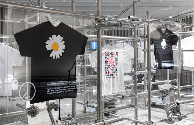 Hypebeast 20th Anniversary T-Shirt Exhibition Hong Kong