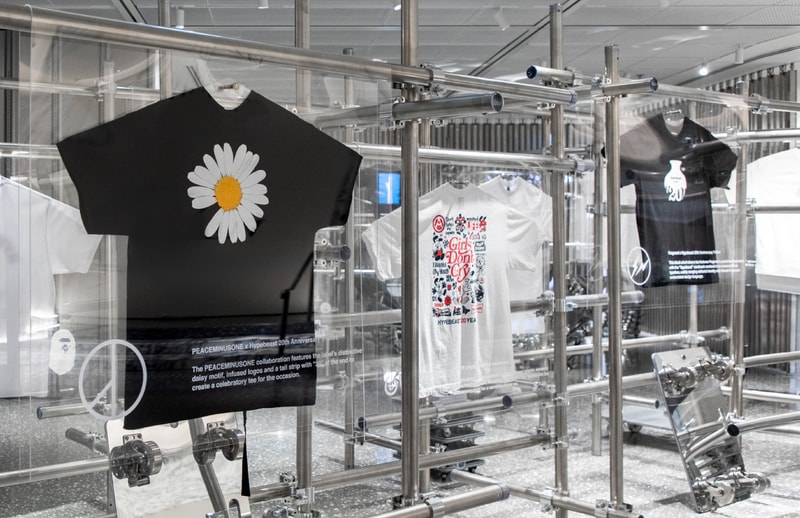 Hypebeast 20th Anniversary T-Shirt Exhibition Hong Kong