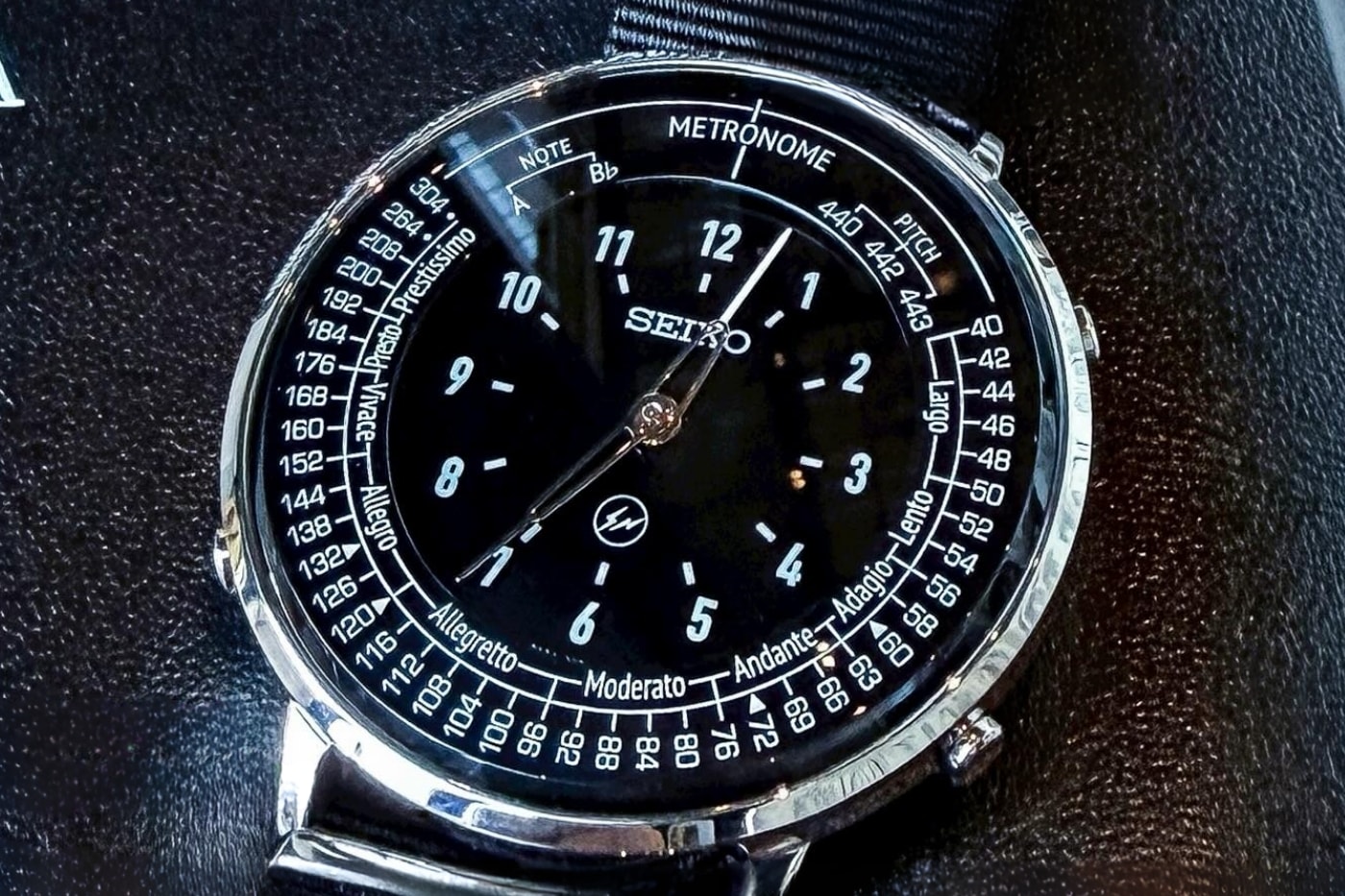 fragment x Seiko Metronome Watch First Look Info Hiroshi Fujiwara fragment design 