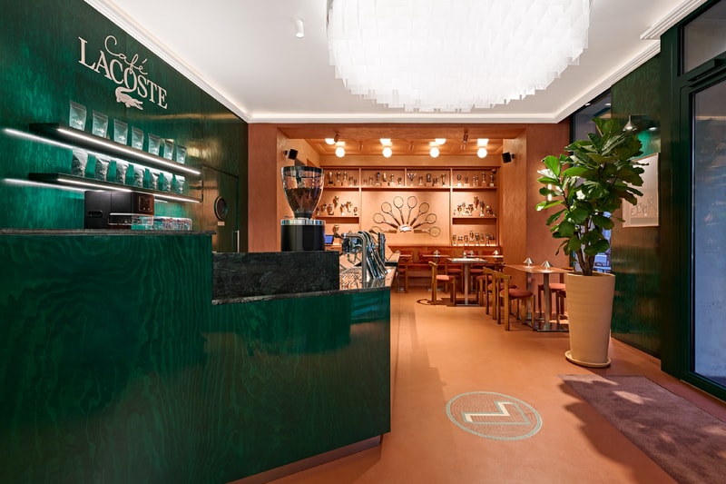 Café Lacoste Paris Opening Info