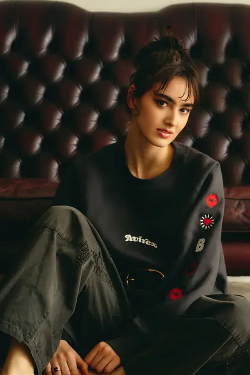 AVIREX and Betty Boop Collaboration Playful Military-Inspired Collection release info 