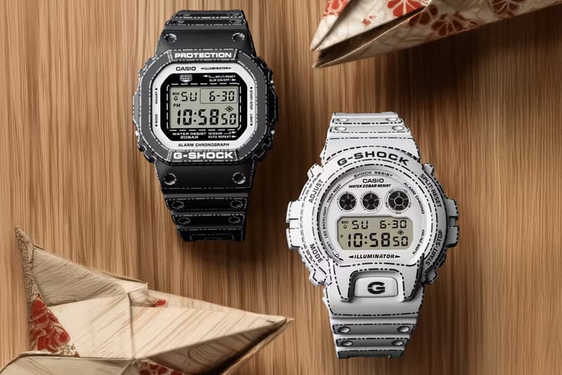 Casio G-SHOCK Origami-Inspired Watch Series DW5600RGM-1 DW6900RGM-5 Release Info