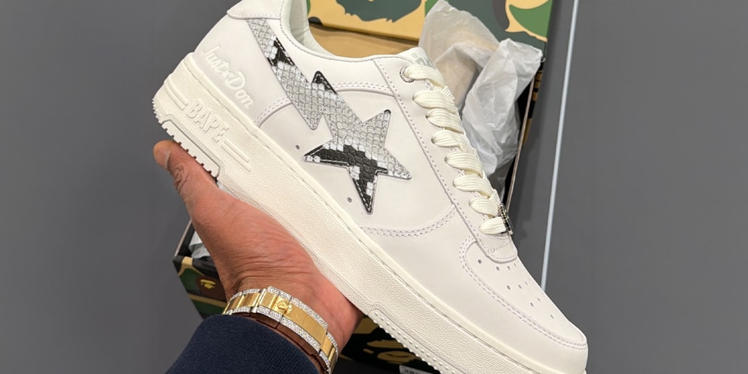 Don C Teases Upcoming Just Don x BAPE STA "Python Pack"