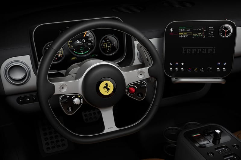 Ferrari Officially Names First EV "Luce" and Previews Jony Ive-Designed Interior