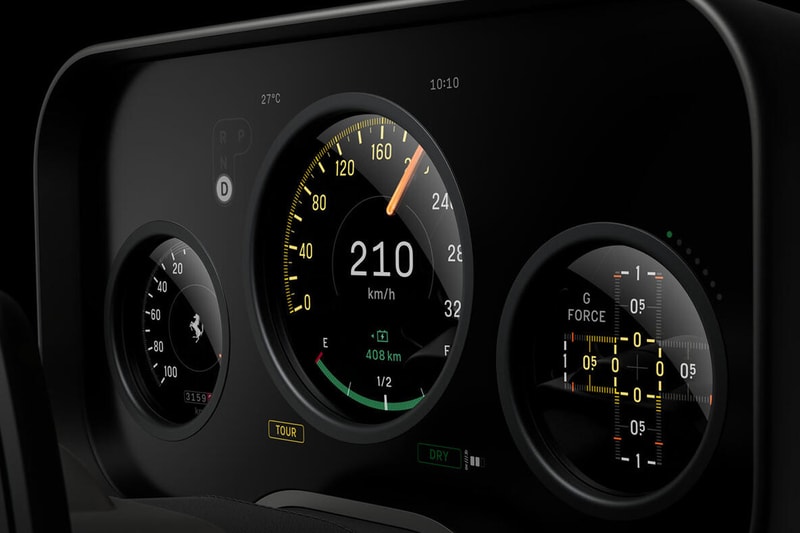 Ferrari Officially Names First EV 'Luce' and Previews Jony Ive-Designed Interior marc newson jony ive electric vehicles loveform