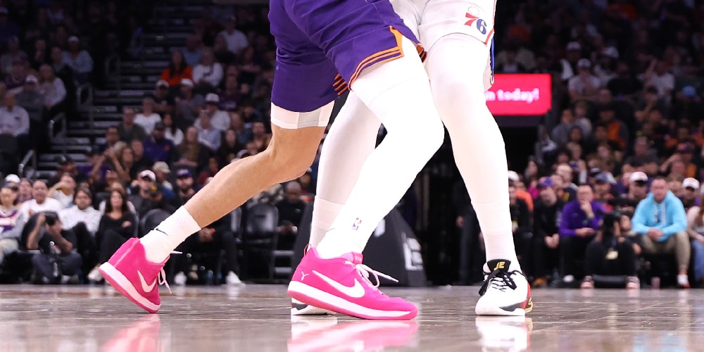 Devin Booker Debuts the Book 2 “Kay Yow” PE for Breast Cancer Awareness
