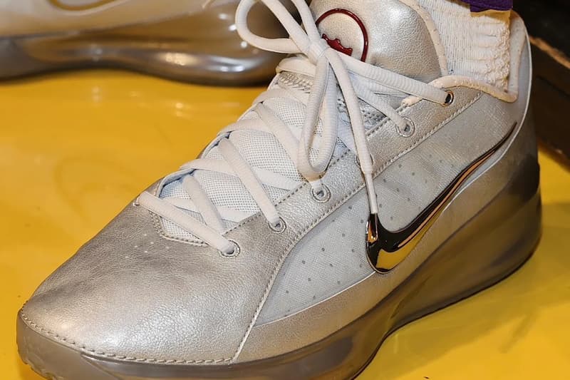 LeBron James Debuts JuJu Watkins x Nike LeBron NXXT Genisus Future Black/Electro Green-Deep Burgundy IQ8495-001 Metallic Silver/Light Crimson-Chalk IQ8495-002