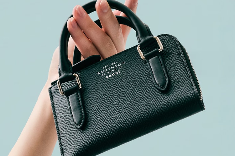 Smythson and sacai Unveil Hybrid Leather Goods Collection