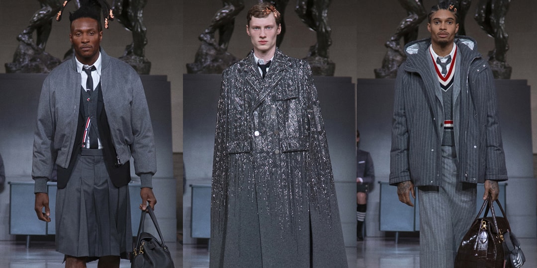 Thom Browne Taps Football Stars for FW26 Runway in San Francisco