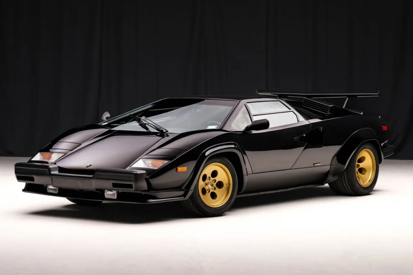 A 1988 Lamborghini Countach 5000 QV With 2,100 Miles Hits the Market bring a trailer supercars example