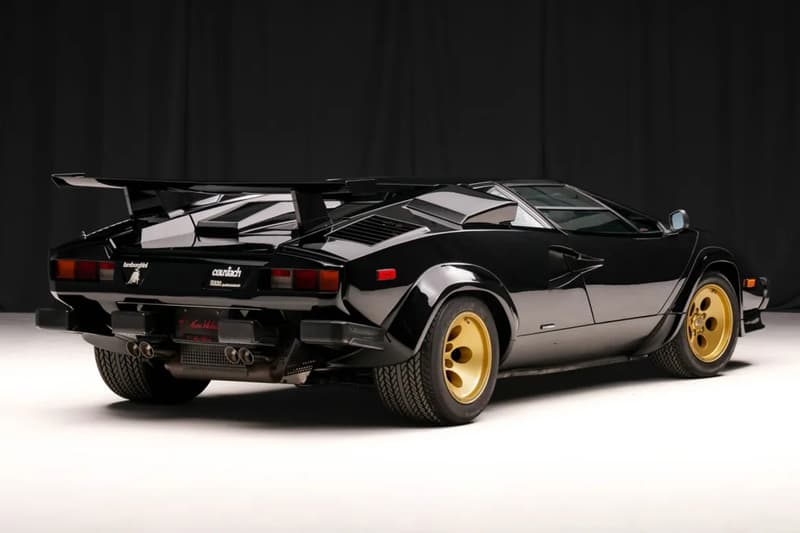 A 1988 Lamborghini Countach 5000 QV With 2,100 Miles Hits the Market bring a trailer supercars example
