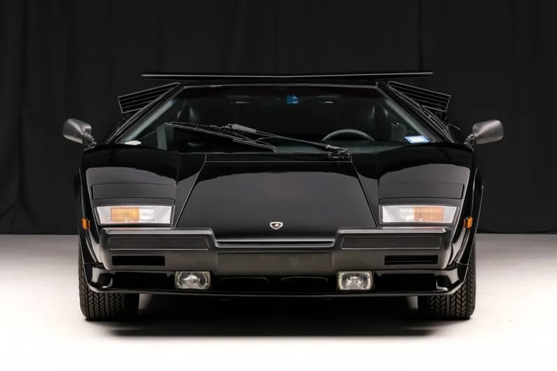A 1988 Lamborghini Countach 5000 QV With 2,100 Miles Hits the Market bring a trailer supercars example