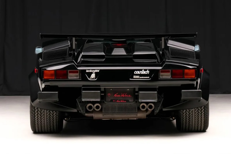 A 1988 Lamborghini Countach 5000 QV With 2,100 Miles Hits the Market bring a trailer supercars example