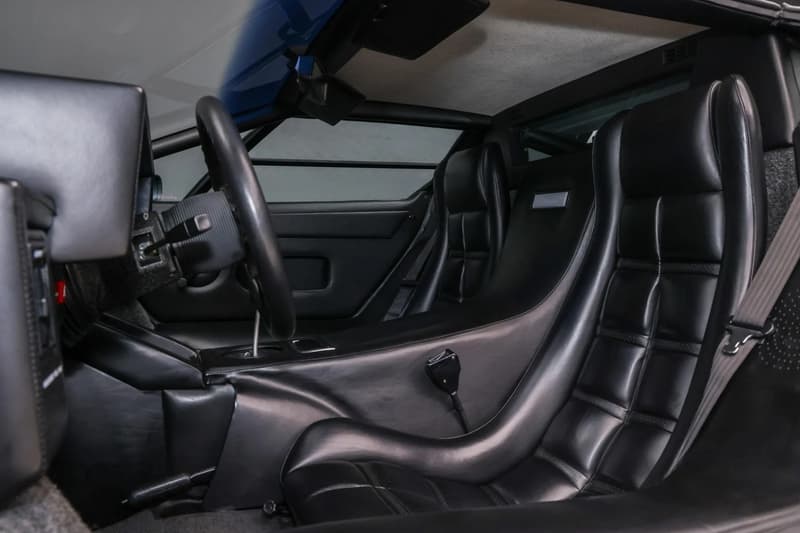 A 1988 Lamborghini Countach 5000 QV With 2,100 Miles Hits the Market bring a trailer supercars example