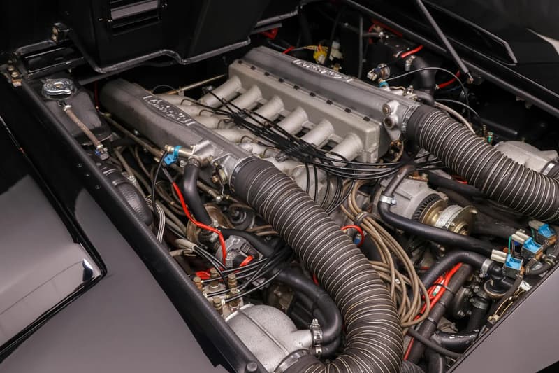 A 1988 Lamborghini Countach 5000 QV With 2,100 Miles Hits the Market bring a trailer supercars example