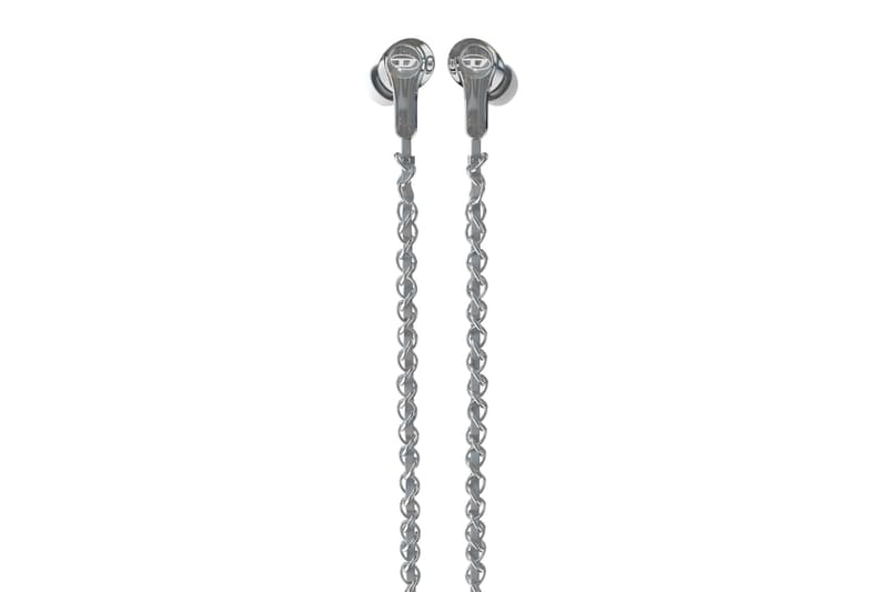 Diesel 60458 Wired Earbuds silver charm Release Info