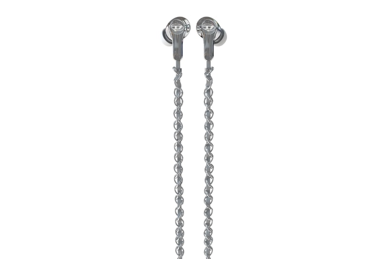 Diesel 60458 Wired Earbuds silver charm Release Info