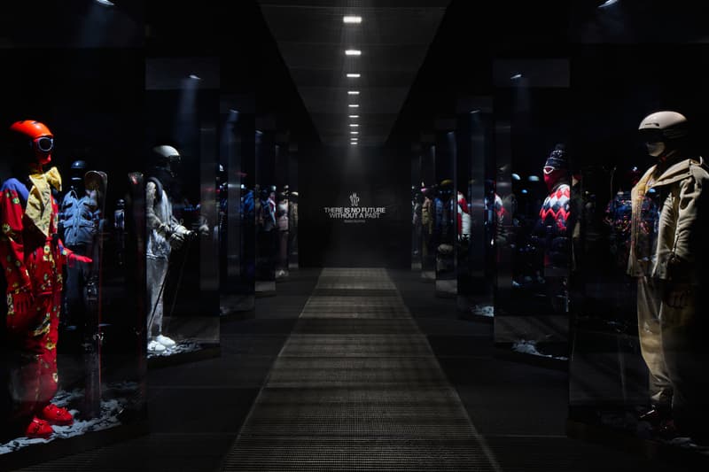 Moncler Grenoble The Beyond Performance Exhibit portrait milano Announcement info