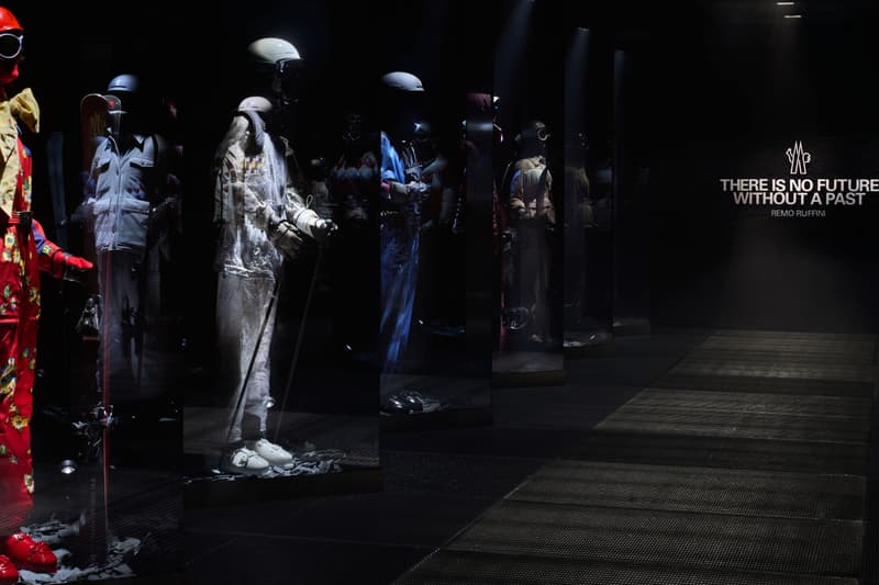 Moncler Grenoble The Beyond Performance Exhibit portrait milano Announcement info