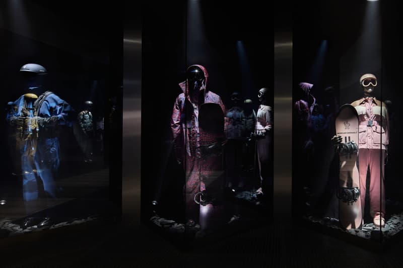 Moncler Grenoble The Beyond Performance Exhibit portrait milano Announcement info