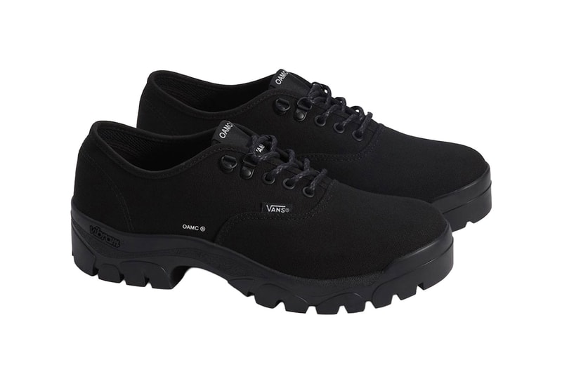 OAMC Vans Half Cab Boot Authentic Oxford Pack VN000EFUBLA VN000EFUWVD VN000EGWWVD VN000EGWBLA Release Info
