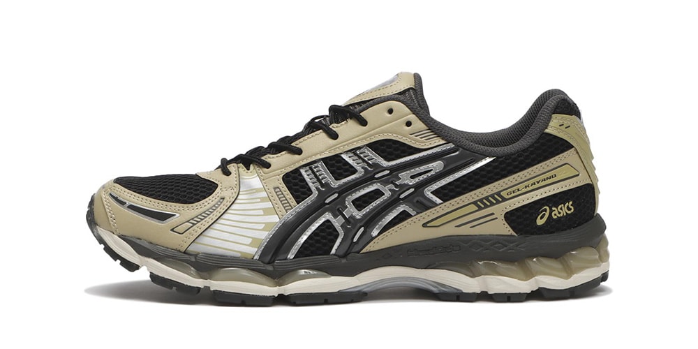 ASICS GEL-KAYANO 12.1 Surfaces in a “Black/Obsidian Grey” Colorway