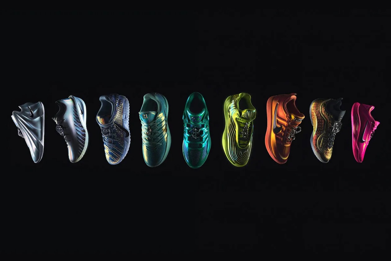 Best Sneaker Releases February 2026 Week 2 fragment design Nike Book 2 adidas Basketball All Star Collection Syna Nike Air Force 1 Low atmos ASICS GEL Kayano 12.1 Raden Nike Basketball Warning Label Collection Willy Chavarria adidas Harden Vol. 10 Superstar Metal Nike Kobe 6 Protro All Star 3D Union LA fragment design Air Jordan 1 High OG Air Jordan 6 Infrared Salesman Bin 23 LEGO Crocs Brick Clog