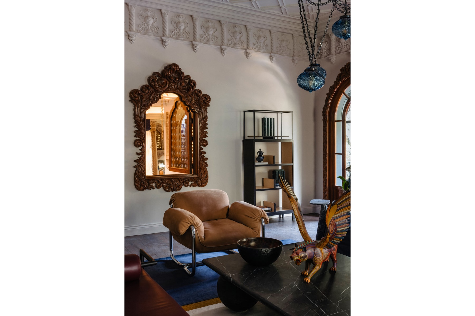 Clase Azul Mexico, Casa de Los Leones, cdmx, mexico city, amador montes, installation, artworks, art