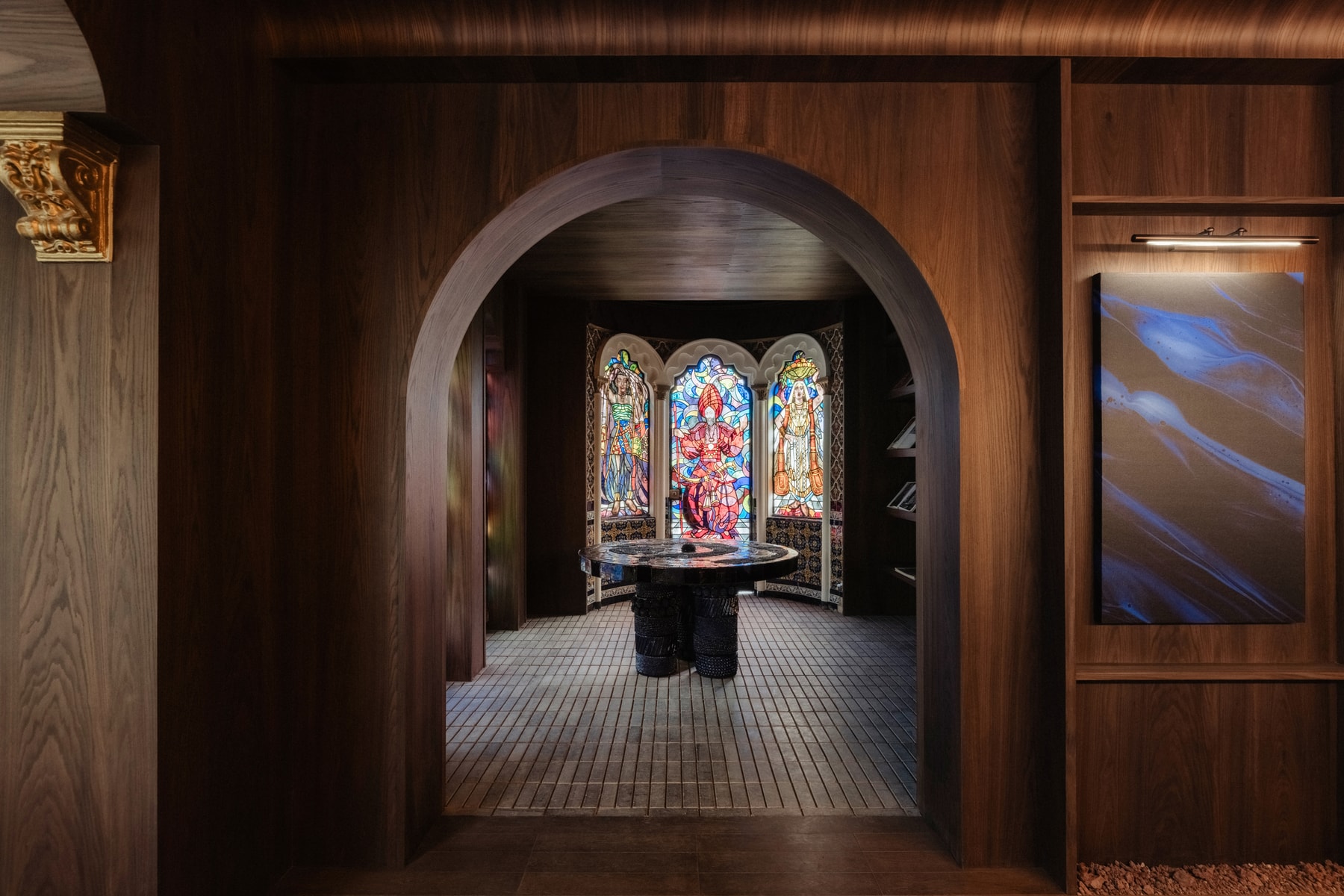 Clase Azul Mexico, Casa de Los Leones, cdmx, mexico city, amador montes, installation, artworks, art